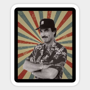 Tom Selleck Sticker